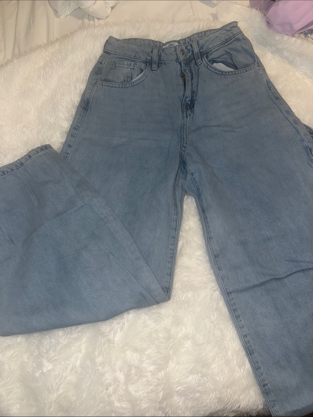 Forever 21 Light Blue Boyfriend Jeans